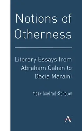 Axelrod-Sokolov |  Notions of Otherness | eBook | Sack Fachmedien