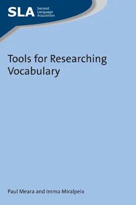 Meara / Miralpeix |  Tools for Researching Vocabulary | eBook | Sack Fachmedien