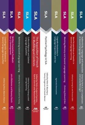 Singleton / Pfenninger |  Second Language Acquisition (Vols 91-100) | Buch |  Sack Fachmedien