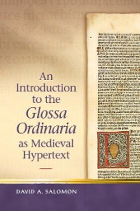 Salomon | An Introduction to the 'Glossa Ordinaria' as Medieval Hypertext | E-Book | sack.de