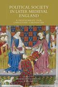 Thompson / Watts |  Political Society in Later Medieval England | Buch |  Sack Fachmedien