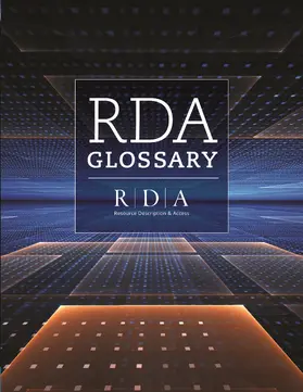  RDA Glossary | Buch |  Sack Fachmedien