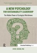 Schein |  A New Psychology for Sustainability Leadership | Buch |  Sack Fachmedien