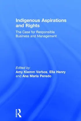 Klemm Verbos / Henry / Peredo |  Indigenous Aspirations and Rights | Buch |  Sack Fachmedien