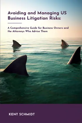 Schmidt |  Avoiding and Managing Us Business Litigation Risks | Buch |  Sack Fachmedien