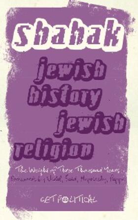 Shahak |  Jewish History, Jewish Religion | eBook | Sack Fachmedien