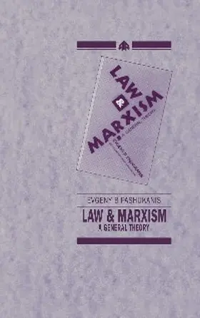 Pashukanis | Law and Marxism | E-Book | www.sack.de