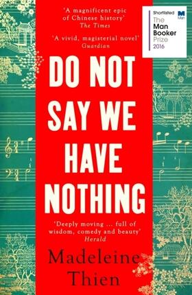 Thien |  Do Not Say We Have Nothing | Buch |  Sack Fachmedien