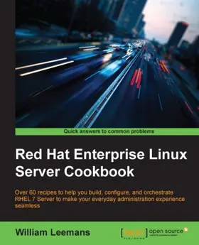 Leemans |  Red Hat Enterprise Linux Server Cookbook | eBook | Sack Fachmedien