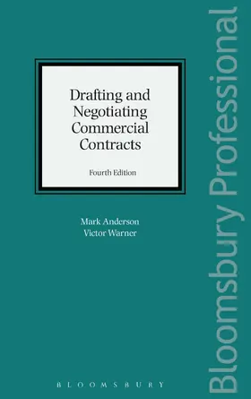 Anderson / Warner | DRAFTING & NEGOTIATING COMMERC | Buch | 978-1-78451-266-8 | sack.de