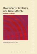 Cave |  Bloomsbury's Tax Rates and Tables 2016/17: Finance Act Edition | Buch |  Sack Fachmedien