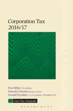 Miller / Chanda / Drysdale | Core Tax Annual: Corporation Tax 2016/17 | Buch | 978-1-78451-281-1 | sack.de