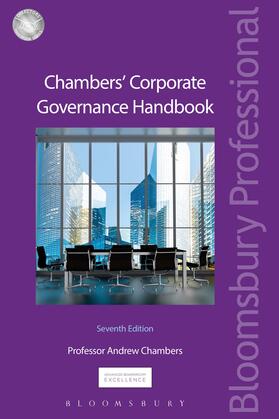 Chambers | Chambers' Corporate Governance Handbook | Buch | 978-1-78451-444-0 | sack.de
