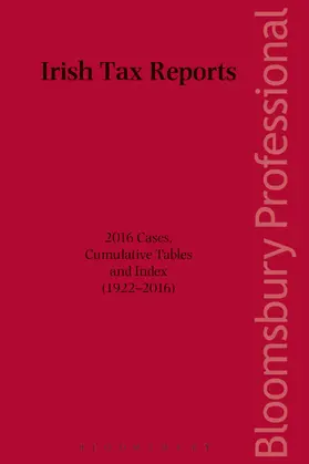 Brennan |  Irish Tax Reports 2016 | Buch |  Sack Fachmedien
