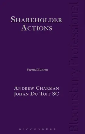 Charman / Du Toit |  Shareholder Actions | Buch |  Sack Fachmedien
