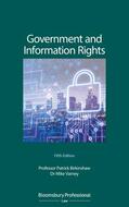 Birkinshaw / Varney |  Government and Information Rights | Buch |  Sack Fachmedien