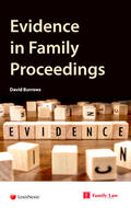 Burrows |  Evidence in Family Proceedings | Buch |  Sack Fachmedien