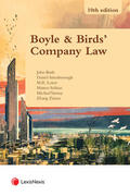  Boyle & Birds' Company Law | Buch |  Sack Fachmedien