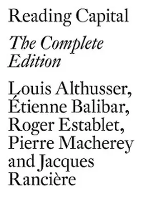 Althusser / Balibar / Macherey |  Reading Capital | eBook | Sack Fachmedien