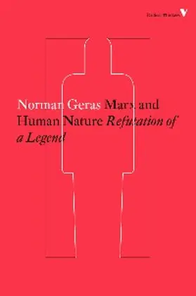 Geras |  Marx and Human Nature | eBook | Sack Fachmedien