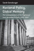 Gensburger |  National Policy, Global Memory | Buch |  Sack Fachmedien