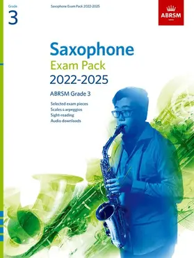 ABRSM |  Saxophone Exam Pack from 2022, ABRSM Grade 3 | Buch |  Sack Fachmedien