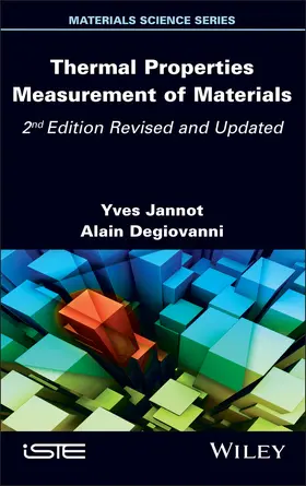 Degiovanni / Jannot |  Thermal Properties Measurement of Materials | Buch |  Sack Fachmedien
