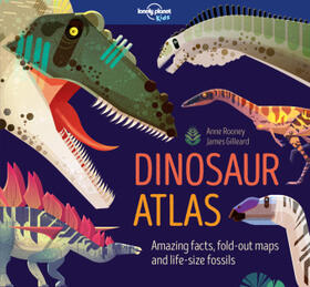 Rooney |  Lonely Planet Kids Dinosaur Atlas | Buch |  Sack Fachmedien