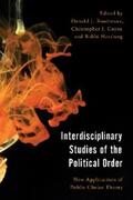 Boudreaux / Coyne / Herzberg |  Interdisciplinary Studies of the Political Order | eBook | Sack Fachmedien
