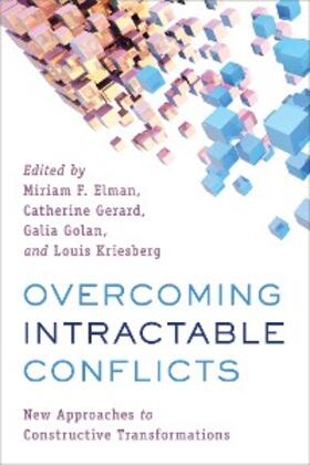 Elman / Gerard / Galia |  Overcoming Intractable Conflicts | eBook | Sack Fachmedien