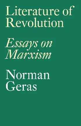 Geras |  Literature of Revolution | eBook | Sack Fachmedien