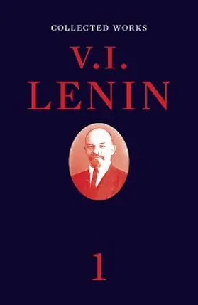 Lenin |  Collected Works, Volume 1 | eBook | Sack Fachmedien