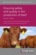 Acuff / Dickson |  Ensuring safety and quality in the production of beef Volume 1 | eBook | Sack Fachmedien