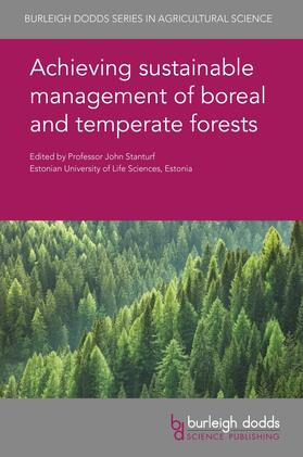 Stanturf |  Achieving sustainable management of boreal and temperate forests | eBook | Sack Fachmedien