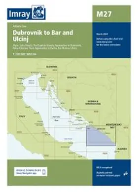 Imray |  M27 Dubrovnik to Bar and Ulcinj | Sonstiges |  Sack Fachmedien