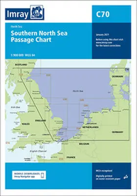 Imray |  C70 Southern North Sea Passage Chart | Sonstiges |  Sack Fachmedien