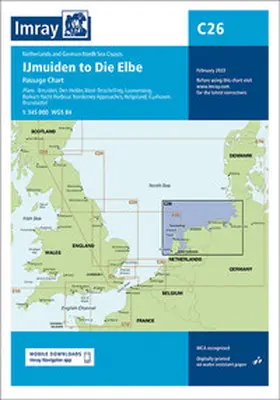  C26 IJmuiden to Die Elbe, Imray Chart | Sonstiges |  Sack Fachmedien