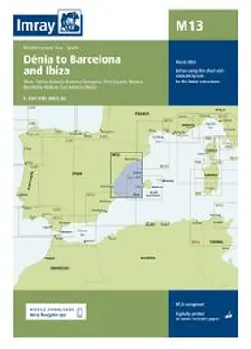 Imray |  M13 Denia to Barcelona and Ibiza | Sonstiges |  Sack Fachmedien
