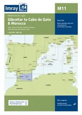 Imray |  M11 Gibraltar to Cabo de Gata and Morocco | Sonstiges |  Sack Fachmedien