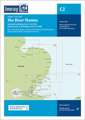  C2 The River Thames, Imray Chart | Sonstiges |  Sack Fachmedien