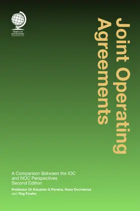 Pereira / Ovcharova / Fowler |  Joint Operating Agreements | Buch |  Sack Fachmedien