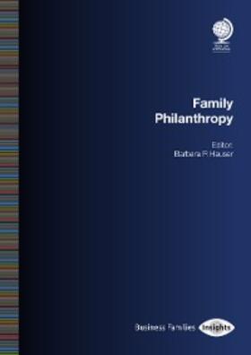 Hauser | Family Philanthropy | E-Book | sack.de