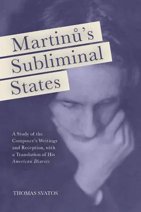 Svatos | Martinu's Subliminal States | E-Book | sack.de