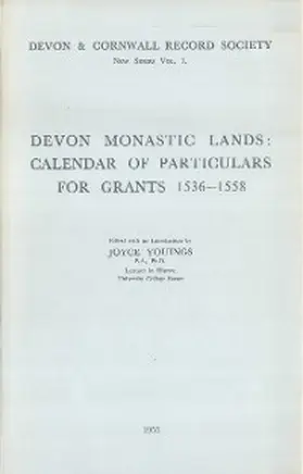 Youings |  Devon Monastic Lands | eBook | Sack Fachmedien