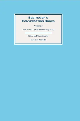 Albrecht | Beethoven's Conversation Books Volume 3 | E-Book | sack.de