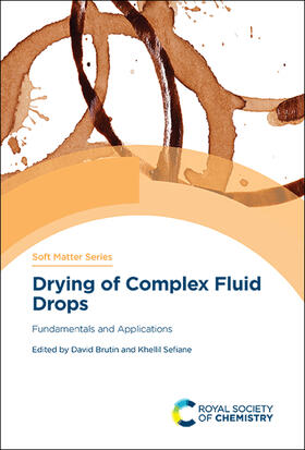 Brutin / Sefiane |  Drying of Complex Fluid Drops | Buch |  Sack Fachmedien