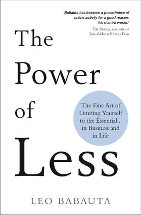 Babauta |  The Power of Less | Buch |  Sack Fachmedien