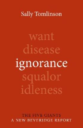 Tomlinson |  Ignorance | eBook | Sack Fachmedien