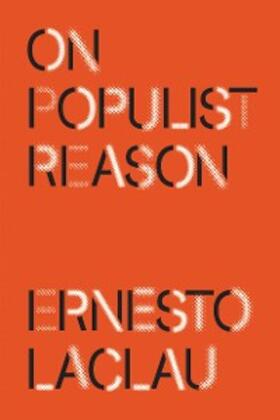 Laclau |  On Populist Reason | eBook | Sack Fachmedien