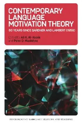 Al-Hoorie / Macintyre |  Contemporary Language Motivation Theory | eBook | Sack Fachmedien